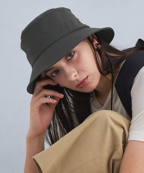 DANTON(ダントン)の「<DANTON>バケットハット(ハット・レディース・ダークグレー/オフホワイト/ブラック・FREE)」の4枚目の写真