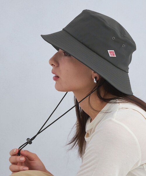 DANTON(ダントン)の「<DANTON>バケットハット(ハット・レディース・ダークグレー/オフホワイト/ブラック・FREE)」の5枚目の写真