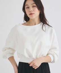 オフショルスウェットトップス
