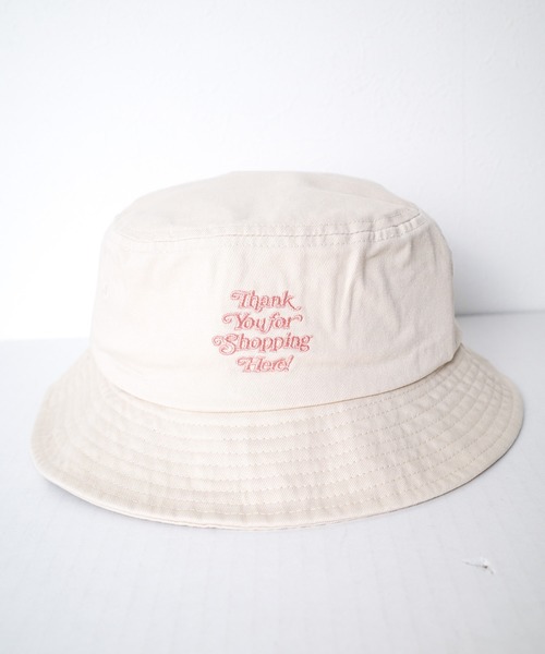 FRUIT OF THE LOOM（フルーツオブザルーム）の「【RS】【FRUIT OF THE LOOM】Pigment BUCKET HAT（ハット・メンズ・インディゴブルー/アイボリー/ブラウン/ベージュ/ブラック・FREE）」の2枚目の写真