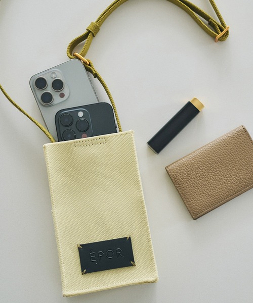 ROPE'（ロペ）の「【E'POR】GADGET Shoulder Mini【超軽量】（ショルダーバッグ・レディース・ベージュ/ブラック/クリーム・FREE）」の3枚目の写真