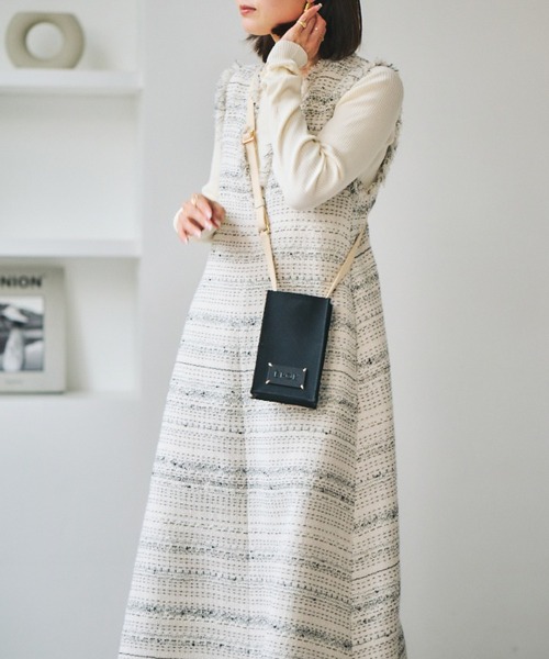 ROPE'（ロペ）の「【E'POR】GADGET Shoulder Mini【超軽量】（ショルダーバッグ・レディース・ベージュ/ブラック/クリーム・FREE）」の20枚目の写真