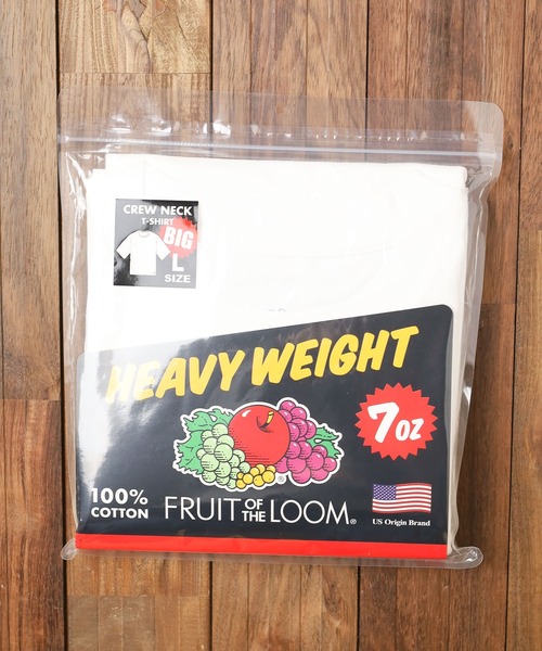 FRUIT OF THE LOOM(フルーツオブザルーム)の「【RS】【FRUIT OF THE LOOM】7oz HEAVY WEIGHT BIG T(Tシャツ/カットソー・レディース・ブラック/ホワイト/カーキ・LARGE/X-LARGE/MEDIUM)」の2枚目の写真
