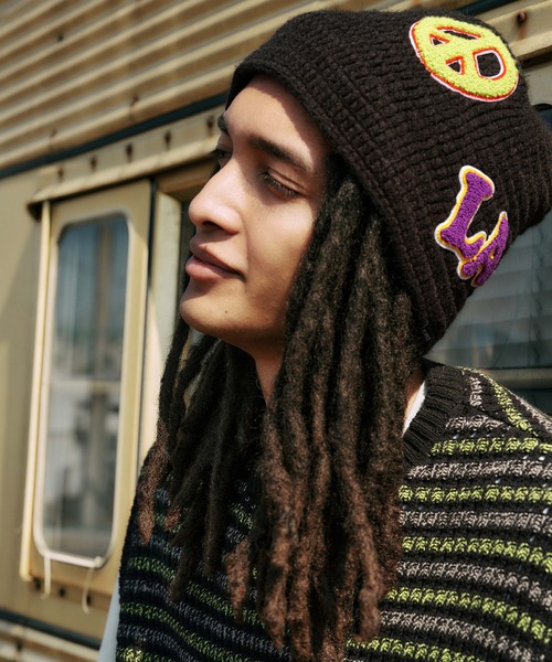 セール】STRIPED KNIT VEST（ニット/セーター）｜XLARGE