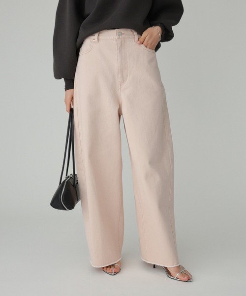 バレルレッグデニムパンツ（デニムパンツ）｜BABYLONE（バビロン）の