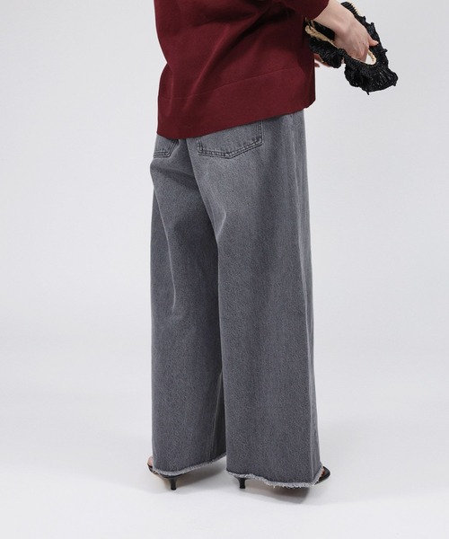 楽天市場】【SALE／40%OFF】デニムタックパンツ BABYLONE