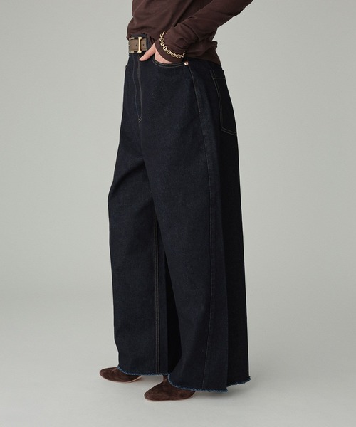 バレルレッグデニムパンツ（デニムパンツ）｜BABYLONE（バビロン）の