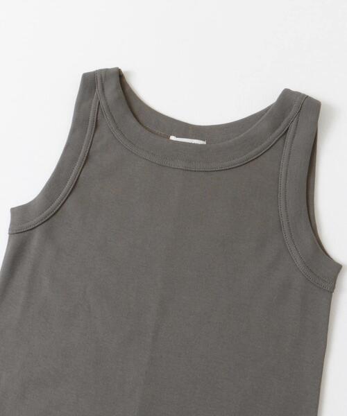 FORK&SPOON（フォークアンドスプーン）の「FORK&SPOON　フライスタンクトップ（タンクトップ・レディース・ブラック/オフホワイト/グレー・1）」の5枚目の写真