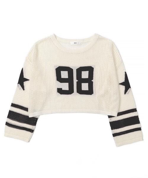 セール】WEGO/【25年春夏新作】ナンバリングメッシュショート