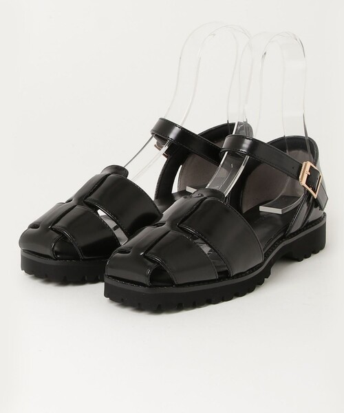 fredy emue（フレディエミュ）の「【atelier brugge/アトリエブルージュ】 グルカサンダル（サンダル・レディース・オフホワイト/ブラック・M/L）」の8枚目の写真