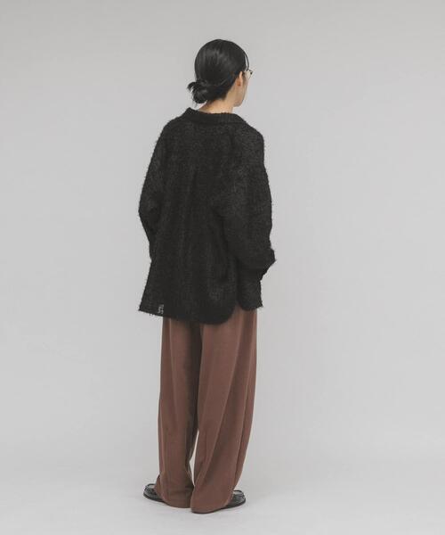 KBF（ケイビーエフ）の「カーブスウェットパンツ（その他パンツ・レディース・ネイビー/グレー/ブラック/ブラウン・ONE）」の19枚目の写真