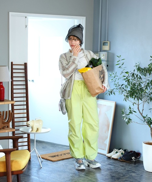 niko and...（ニコアンド）の「オリジナルチュールニットワッチ（ニットキャップ/ビーニー・レディース・マスタード/グレー/ネイビー・FREE）」の15枚目の写真