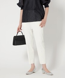 RIRANCHA ツイル  スリムパンツ WHITE