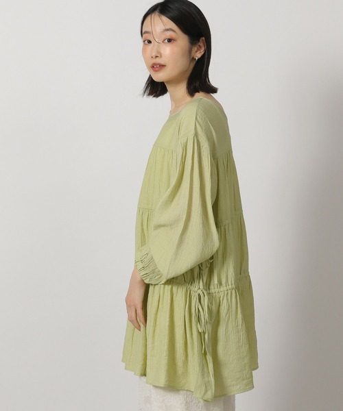 LAKOLE（ラコレ）の「2WAYドロストチュニック / 321405（チュニック・レディース・ミント/ブラック/オフホワイト・FREE）」の20枚目の写真