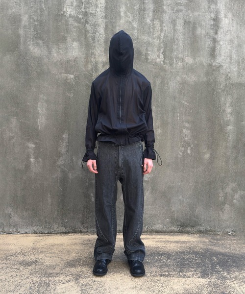 MESH HOODIE 参（パーカー）｜JIAN YE（ジェンイェ）の