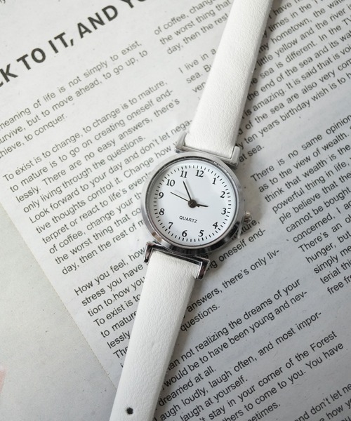 セール】【 Port / ポート 】 シンプル カラー ベルト ウォッチ