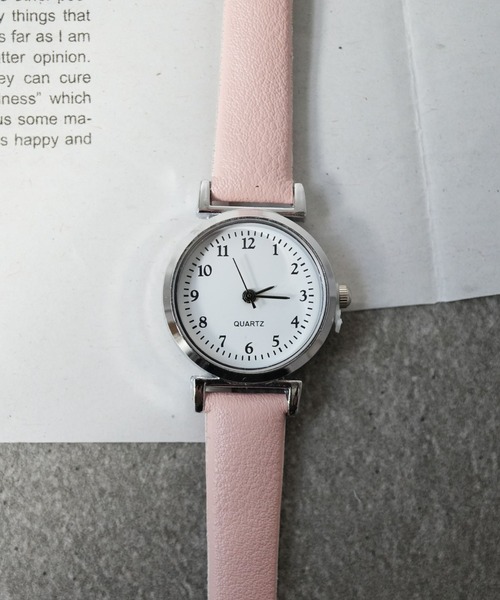 セール】【 Port / ポート 】 シンプル カラー ベルト ウォッチ