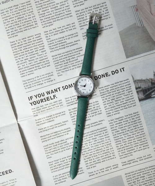 Port / ポート 】 シンプル カラー ベルト ウォッチ / アナログ時計