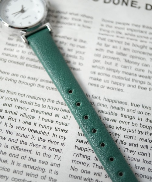 Port / ポート 】 シンプル カラー ベルト ウォッチ / アナログ時計