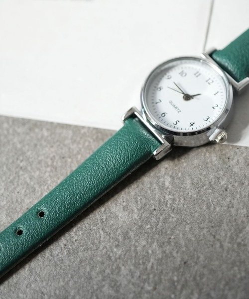 Port / ポート 】 シンプル カラー ベルト ウォッチ / アナログ時計