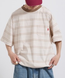 2way border long tshirt 2way ボーダーロンT