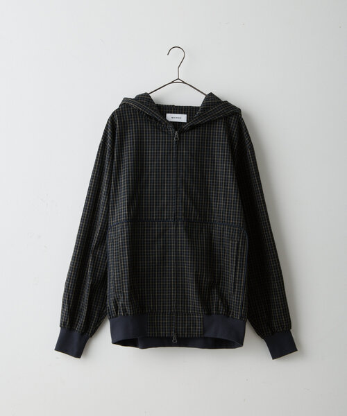 WHIMSIC(ウィムジック)の「【WHIMSIC】チェックジップフーディシャツ(その他アウター・レディース・ブラック/ピンク/ベージュ/ネイビー・FREE)」の16枚目の写真