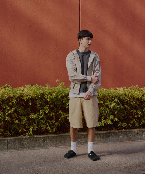 WHIMSIC(ウィムジック)の「【WHIMSIC】チェックジップフーディシャツ(その他アウター・レディース・ブラック/ピンク/ベージュ/ネイビー・FREE)」の21枚目の写真