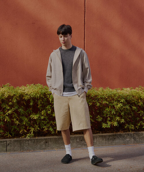 WHIMSIC(ウィムジック)の「【WHIMSIC】チェックジップフーディシャツ(その他アウター・レディース・ブラック/ピンク/ベージュ/ネイビー・FREE)」の22枚目の写真