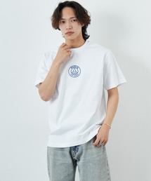PARIS SAINT-GERMAIN（パリサンジェルマン）の「[PARIS SAINT-GERMAIN/パリ・サン＝ジェルマン] サークルロゴ刺繍 ショートスリーブTシャツ（Tシャツ/カットソー）」