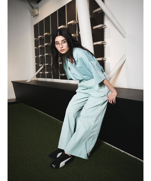 PUMA(プーマ)の「PUMA UNGRID FOOTBALL SHIRTS(シャツ/ブラウス・レディース・ブルー・FREE)」の21枚目の写真