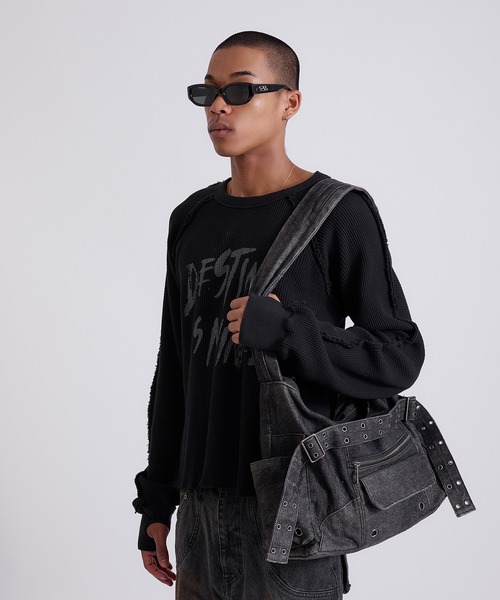 【完売品】ANDER HUNK オーバーダイデニムバッグ セール】Overdyed Denim Bag/オーバーダイデニムバッグ