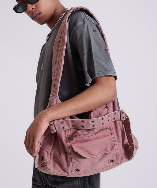 【完売品】ANDER HUNK オーバーダイデニムバッグ セール】Overdyed Denim Bag/オーバーダイデニムバッグ（ショルダー