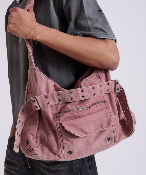 ANDER HUNK（アンダーハンク）の「Overdyed Denim Bag/オーバーダイ