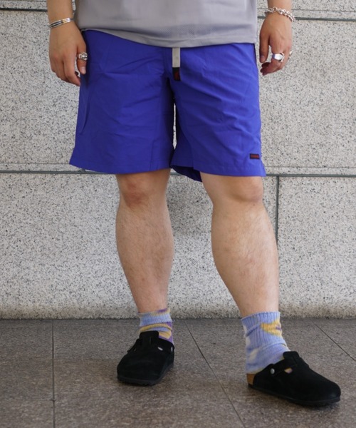 Gramicci(グラミチ)の「GRAMICCI/グラミチ NYLON PACKABLE G-SHORT ナイロンパッカブルGショーツ G4SM-P146(その他パンツ・メンズ・ライトブラウン/ブラック/その他/グリーン系その他/イエロー/ネイビー/パープル/ベージュ/ブルー/グリーン/オリーブ・XL/L/M/S)」の9枚目の写真
