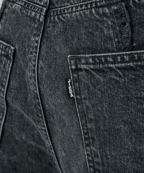 Jieda（ジエダ）の「別注 SWITCHING OVER DENIM PANTS（デニムパンツ・メンズ・ブラック・2/1）」の8枚目の写真