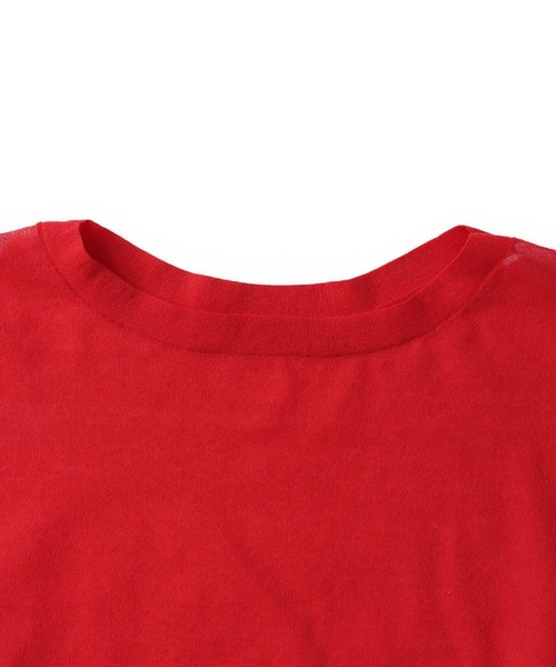 DRESSLAVE(ドレスレイブ)の「ALLONGE sheer string sleeve pull(シアーストリングスリーブプルオーバー)(ニット/セーター・レディース・イエロー/ホワイト/グレー/ブルー/レッド/ネイビー・38)」の20枚目の写真