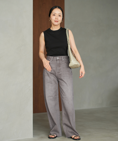 新品未使用　plage Tendre nature color デニム セール】Tendre nature color デニム（デニムパンツ）｜Plage