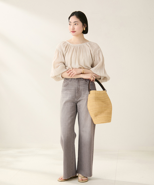 新品未使用　plage Tendre nature color デニム Tendre nature color デニム（デニムパンツ・ジーンズ）｜Plage