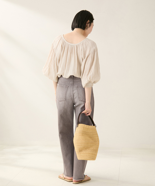 新品未使用　plage Tendre nature color デニム plage ジーンズ デニム デニムパンツ Tendre nature color