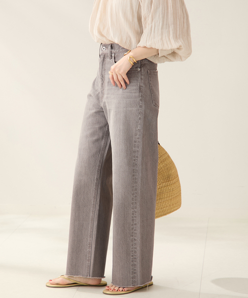 Plage Tendre nature color デニム38　ベージュ plage（プラージュ）の「Tendre nature color デニム（デニム