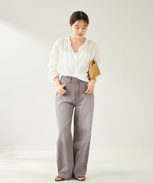 新品未使用　plage Tendre nature color デニム セール】Tendre nature color デニム（デニムパンツ）｜Plage