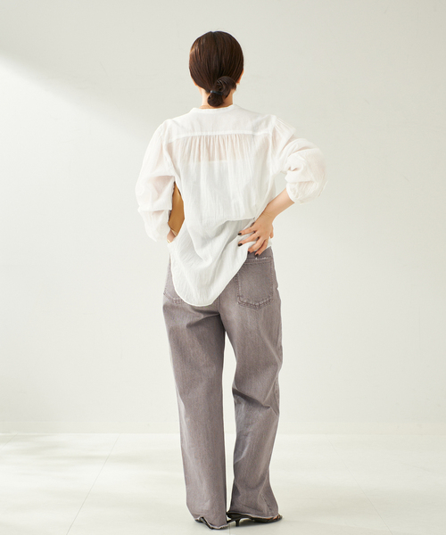 新品未使用　plage Tendre nature color デニム plage ジーンズ デニム デニムパンツ Tendre nature color