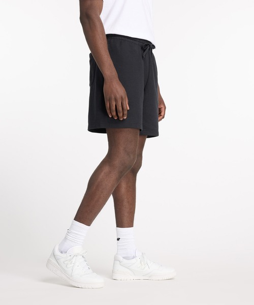 NEW BALANCE(ニューバランス)の「Sport Essentials スウェットショーツ 7インチ(スウェットパンツ・メンズ・ライトグレー/ブラック・MEDIUM/LARGE/X-LARGE/XX-LARGE/SMALL)」の3枚目の写真