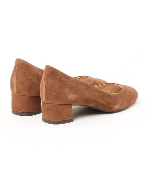 L'avenue（ラヴェニュー）の「L'avenue / スエードパンプス（日本製）（パンプス・レディース・ブラック/ブラウン/ボルドー/パープル・23/24/22.5/23.5/24.5）」の5枚目の写真