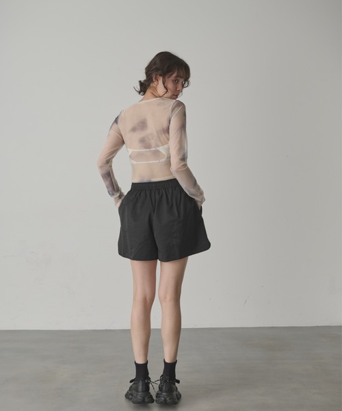 full/fill.(フルフィル)の「タイダイシアートップス(Tシャツ/カットソー・レディース・アイボリー/グレー・FREE)」の15枚目の写真