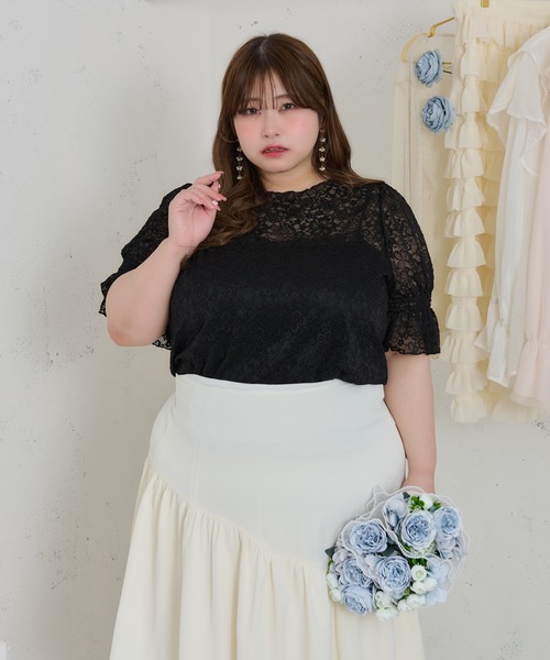お*ね様 POPPY ショートブラウス、キャミソール AMBIDEX Store ○強撚POPLIN キャミブラウス(F BLUE): FLAT-cic