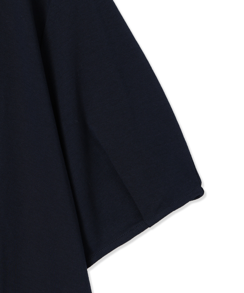 Petit Honfleur(プチオンフルール)の「【接触冷感・UVカット】オーガニックコットンドロストTシャツ(Tシャツ/カットソー・レディース・ネイビー/グリーン/ホワイト・L/M)」の22枚目の写真