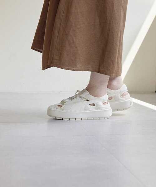 WEB限定》【PUMA(プーマ)】PLATFORM TRACE LITE MULE/ウィメンズ