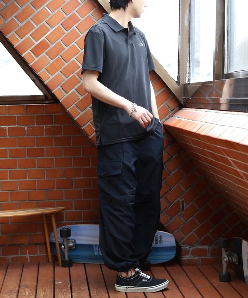 THE NORTH FACE（ザノースフェイス）の「ノースフェイス ピケポロシャツ（ポロシャツ・メンズ・ブラック/ブルー系その他・MEDIUM/X-LARGE/LARGE）」の19枚目の写真