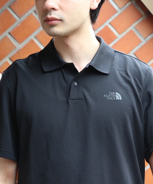 THE NORTH FACE（ザノースフェイス）の「ノースフェイス ピケポロシャツ（ポロシャツ・メンズ・ブラック/ブルー系その他・MEDIUM/X-LARGE/LARGE）」の4枚目の写真